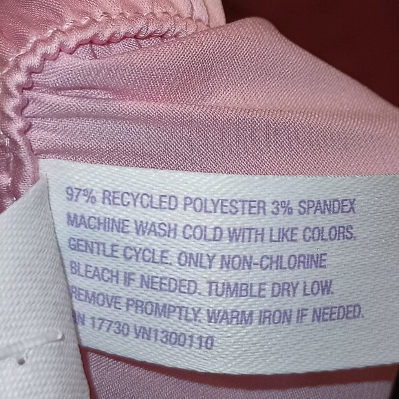 NEW Stars Above™ Pink Ombre Women's Satin Cami and Shorts Pajama Set - Picture 11 of 12